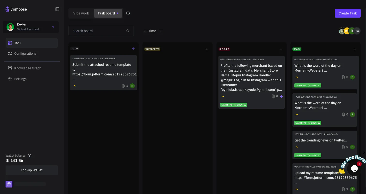 Task Mode View