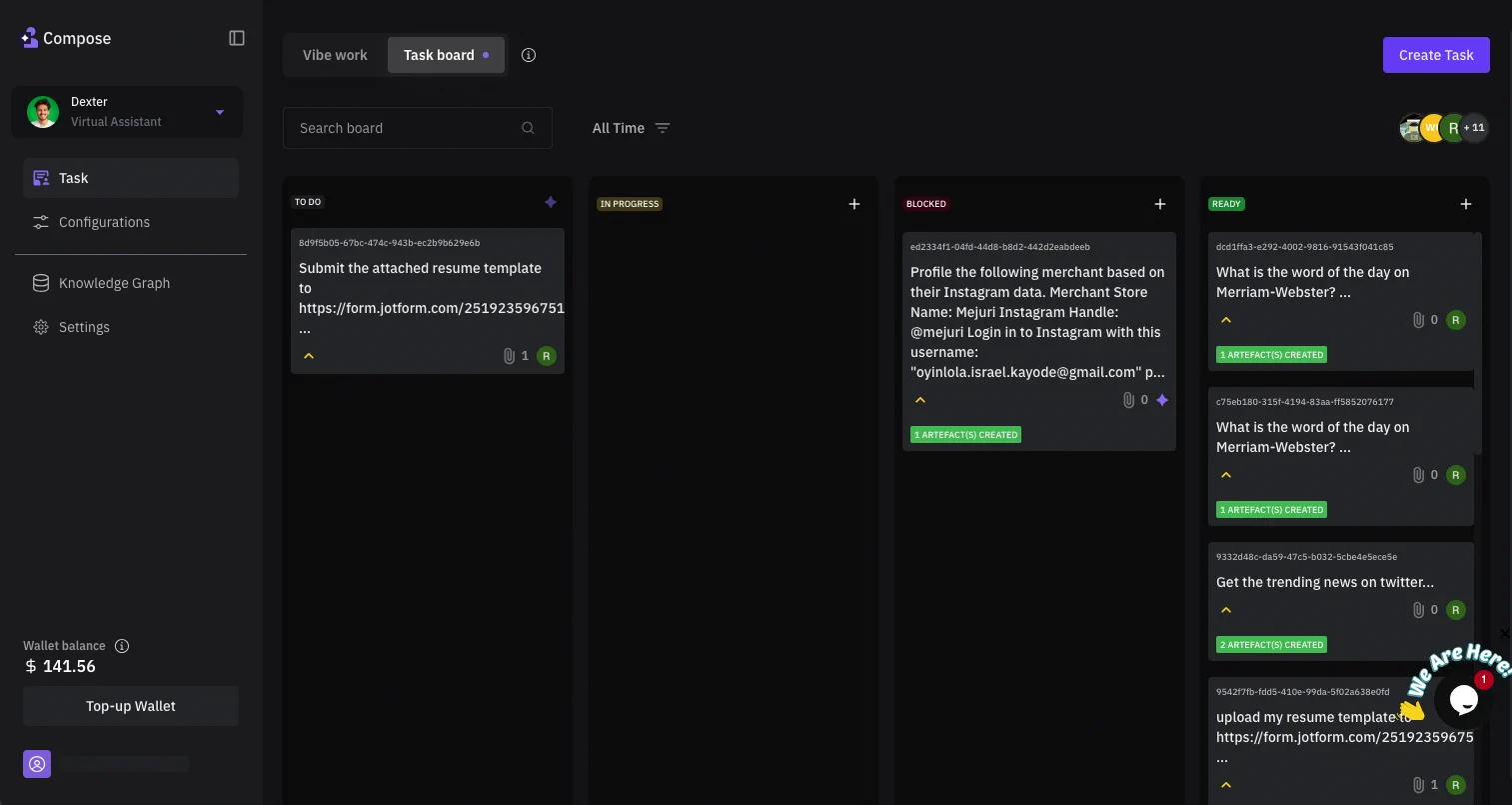 Task Mode View